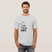 Bekloppt für Schläger T-Shirt (Vorne ganz)
