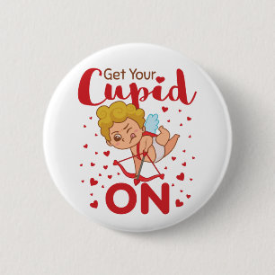 Bekomme deinen Cupid am Valentinstag Button