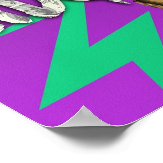 BEKOMMEN SIE AIDS POSTER (Ecke)