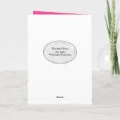 Bekommen Sie bald gut Lächeln Pillen Karte (Rückseite)