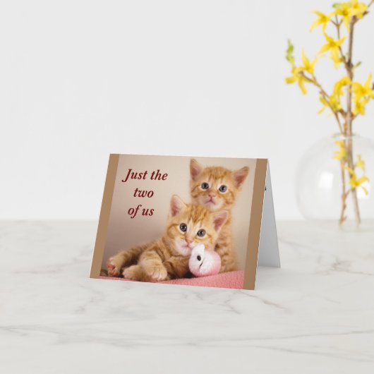 *BEKOMMEN SIE DIE MISTLETOE HUNG* WIR KÖNNEN NOSES KARTE (Gelbe Blume)