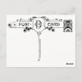 "BEKOMMEN SIE DIE SCHEIBE" VINTAGER NIEDERLASSER-A POSTKARTE (Rückseite)