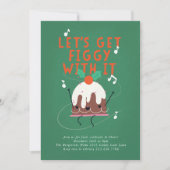 Bekommen Sie Figgy mit Weihnachten Party Einladung (Vorderseite)