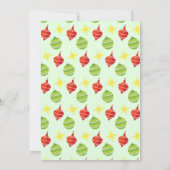 Bekommen von lit Tree Dekorieren Weihnachtsgebäck  Einladung (Rückseite)