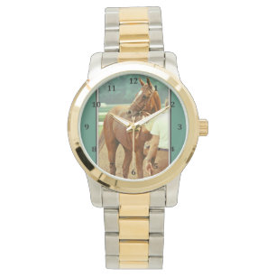 Bekräftigt durchdacht Racehorse 1978 Armbanduhr