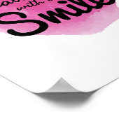 Bekräftigung der Liebe und Selbstannahme Poster (Ecke)