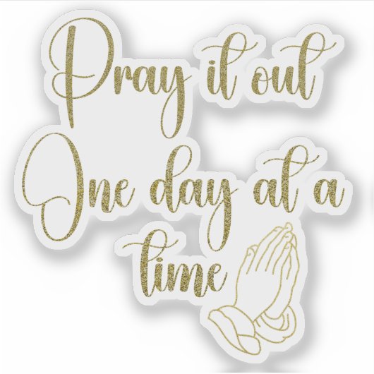 Bekräftigung des Gebets Aufkleber (Vorderseite)