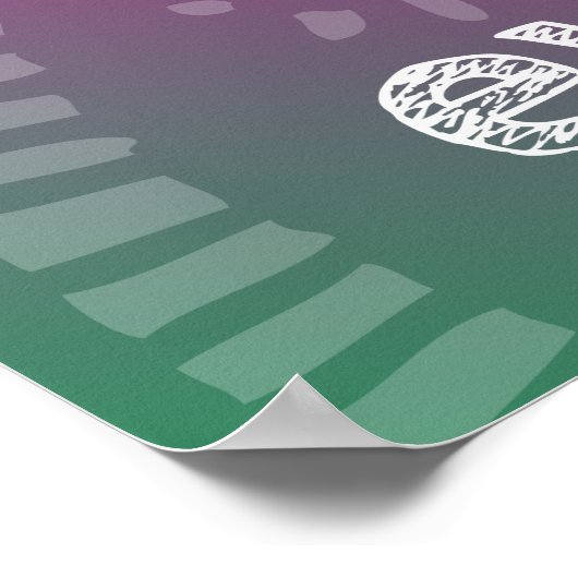 Bekräftigung des Lebens Poster (Ecke)