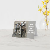 "BEKRÄFTIGUNGEN" ****ART UND WEISE ZUM GEHEN**** KARTE (Gelbe Blume)