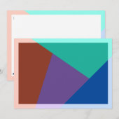 Bekroonde Kaart Zonder Tekst Dankeskarte (Vorne/Hinten)