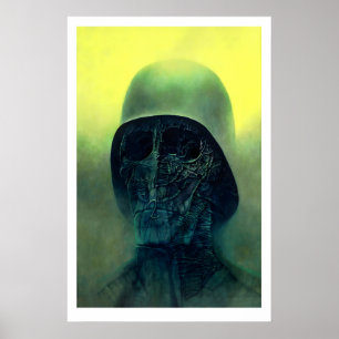 Beksiński-Kunstprint Gothic Horror Surrealist Poster