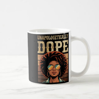 Bekümmert Afro Schwarz Stolz Unverblümt Kaffeetasse