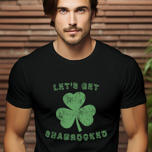 Bekümmert Let's Get Shamrocked St Patrick's Day T-Shirt
