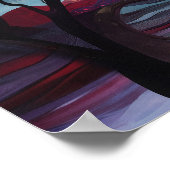 Bekundung der Absicht Hexerei künstlerischer Intel Poster (Ecke)