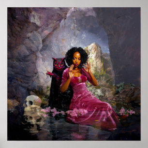 Bekundung der Absicht Hexerei künstlerischer Intel Poster