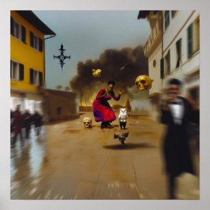 Bekundung der Absicht Hexerei künstlerischer Intel Poster