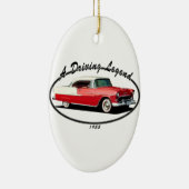 BEL AIR 1955 RES KERAMIK ORNAMENT (Rechts)