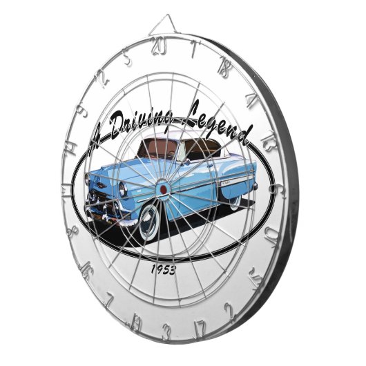 Bel Air-T-Shirt 1953 Dartscheibe (Vorderseite rechts)