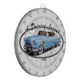 Bel Air-T-Shirt 1953 Dartscheibe (Vorderseite Links)