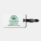 Bel Canto Italien Tour Gepäckanhänger (Rückseite horizontal)