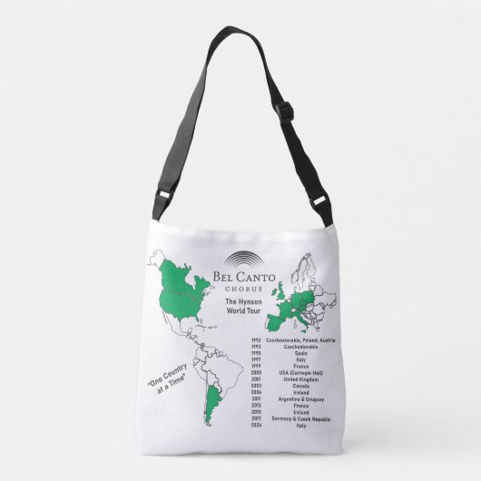 Bel Canto Italien Tour Tasche (Rückseite)