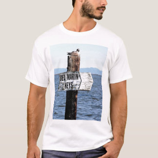 Bel-Hauptleitung befestigt Markierung T-Shirt