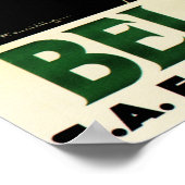 BEL PAESE FORMAGGIO Italienischer Käse Lebensmitte Poster (Ecke)