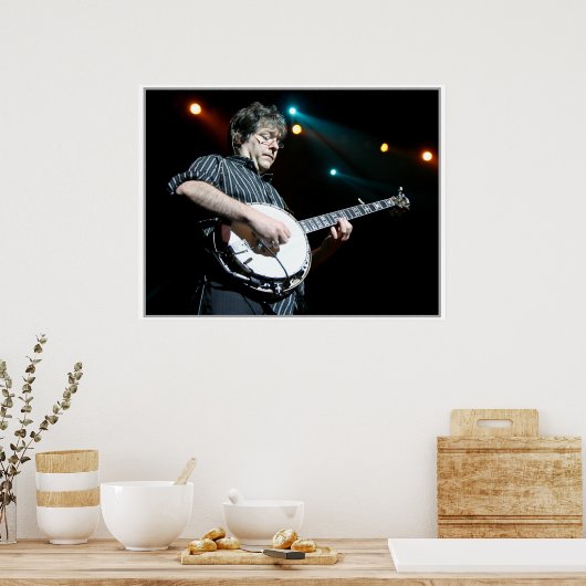 Bela Fleck Poster (Küche)