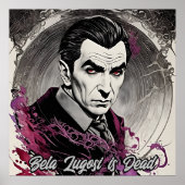 Bela Lugosi is Dead - Retro Art Poster (Vorne)
