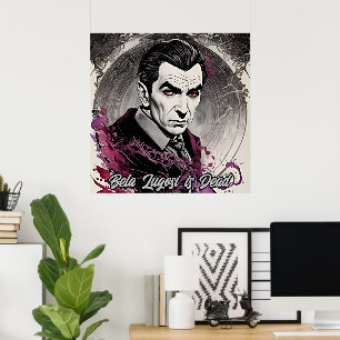 Bela Lugosi is Dead - Retro Art Poster