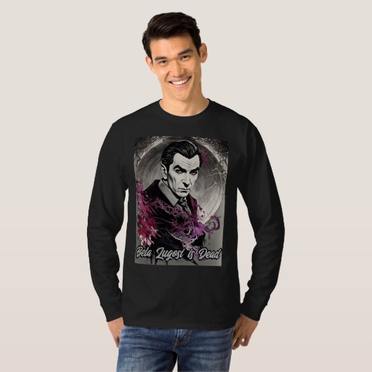 Bela Lugosi is Dead - Retro Art T-Shirt (Vorne ganz)