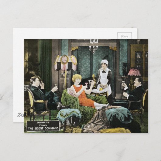 Bela Lugosi - The Silent Command Postkarte (Vorne/Hinten)