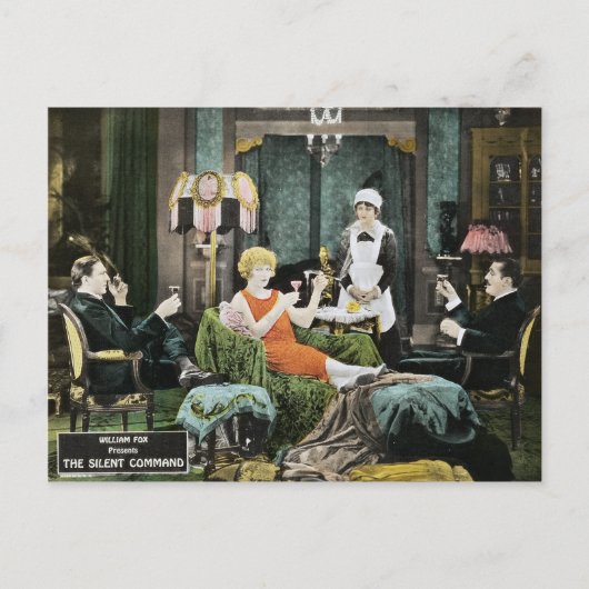 Bela Lugosi - The Silent Command Postkarte (Vorderseite)