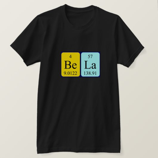 Bela Periodenname Shirt (Design vorne)