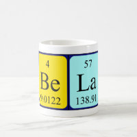 Bela Periodenname Tasse