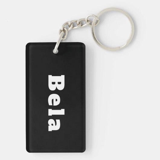 Bela Schlüsselanhänger (Rückseite)