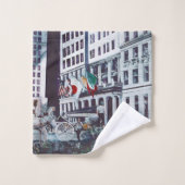 Beladen mit Personal Imagery Badhandtuch Set (Waschlappen)