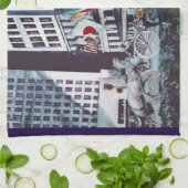 Beladen mit Personal Imagery Geschirrtuch (Gefaltet)