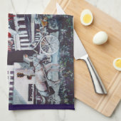 Beladen mit Personal Imagery Geschirrtuch (Viertel Falte)