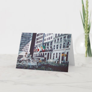 Beladen mit Personal Imagery Grußkarte Karte