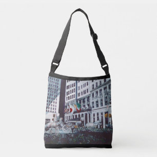 Beladen mit Personal Imagery, New York City Tragetaschen Mit Langen Trägern