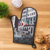 Beladen mit Personal Imagery Ofenhandschuh (Oben unten)