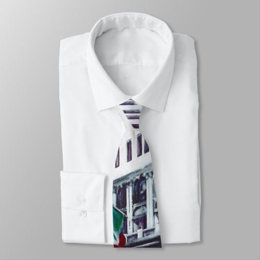 Beladen mit persönlichen Bildern Krawatte (Gebunden)