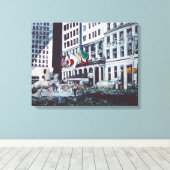 Beladen mit Persönlicher Bildgebung Leinwanddruck (Insitu (Holzboden))