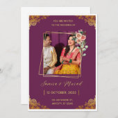 Beladungskarte Einladung (Vorne/Hinten)