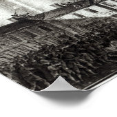 Belagerung der Bastille, 14. Juli 1789 Poster (Ecke)