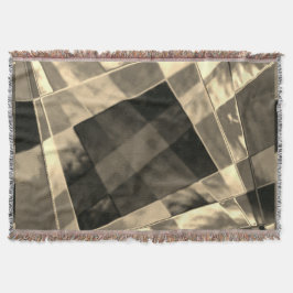 Belagerung oder braune geneigt Quadrate und Rechte Decke