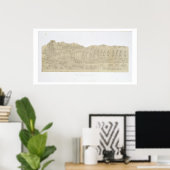 Belagerung und Plunder einer Stadt, Koujunjik, Pla Poster (Heimbüro)