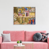 Belagerung von Antioch Leinwanddruck (Insitu (Wohnzimmer))