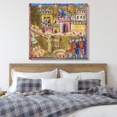 Belagerung von Antioch Leinwanddruck (Insitu (Schlafzimmer))